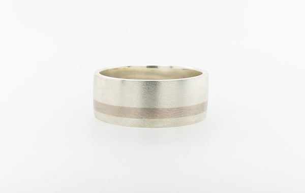 Gents Fusion Ring 18W SS 