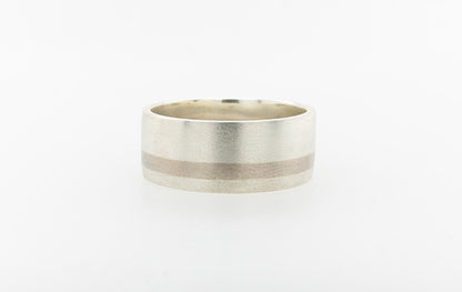 Gents Fusion Ring 18W SS 