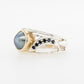 Pearl & Black Diamond Pave Ring 2