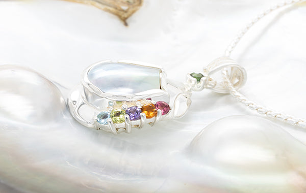 Mabe Rainbow Pendant