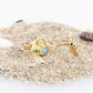 Island Opal Diamond Stud Earrings