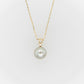 Pearl Diamond Bale Pendant