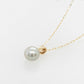 Pearl Diamond Bale Pendant