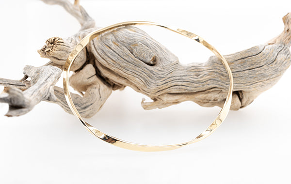 Organic Twist Bangle 