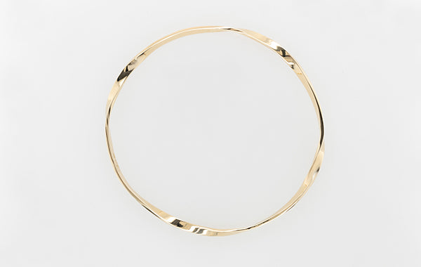 Organic Twist Bangle 