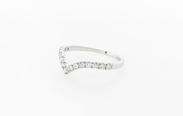 Wedding Ring Diamond-Set V