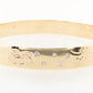 Embossed Diamond-Set Bangle