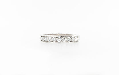 Wedding Ring Grain-Set 0.05ct