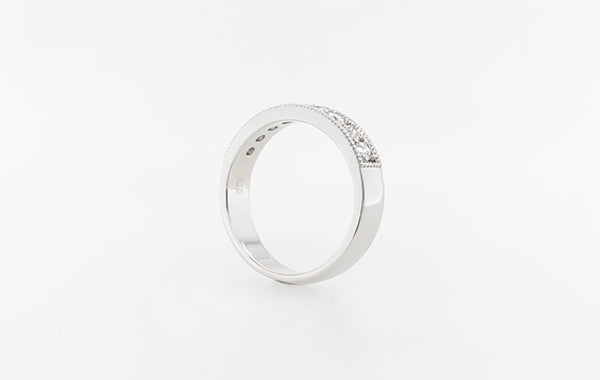 Wedding Ring Grain-Set 0.05ct