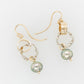 Pearl Embossed Twist Earrings