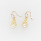 French Knitted Pearl and Mini Keshi Earrings