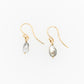 Keshi Pearl Shepherd Hook Earrings