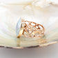 Mabe Oval & Coral Ring