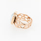 Mabe Oval & Coral Ring