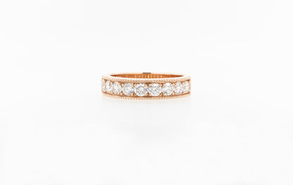 Wedding Ring Diamond Pave-Set