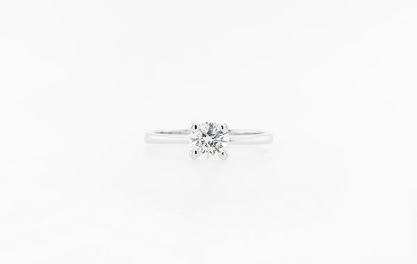 Engagement Ring 0.62ct Diamond Solitaire