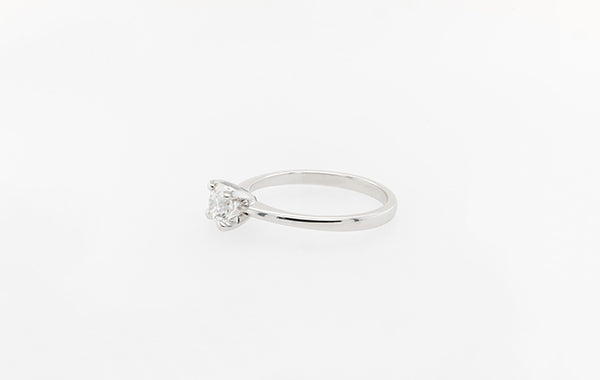 Engagement Ring 0.62ct Diamond Solitaire