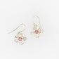 Geraldton Wax Pink Tourmaline Drop Earrings