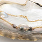 Keshi Pearl Cable Bracelet