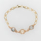 French Knitted Pearl Bracelet