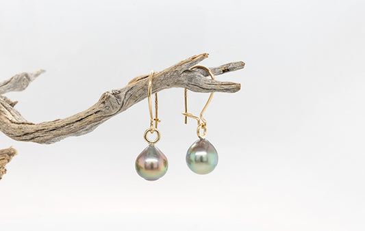 Pearl Hookwire Earrings