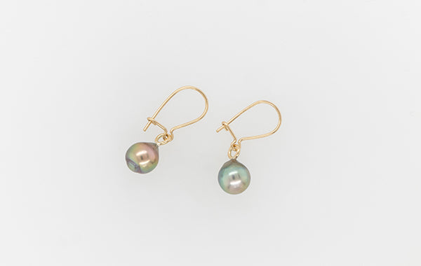 Pearl Hookwire Earrings