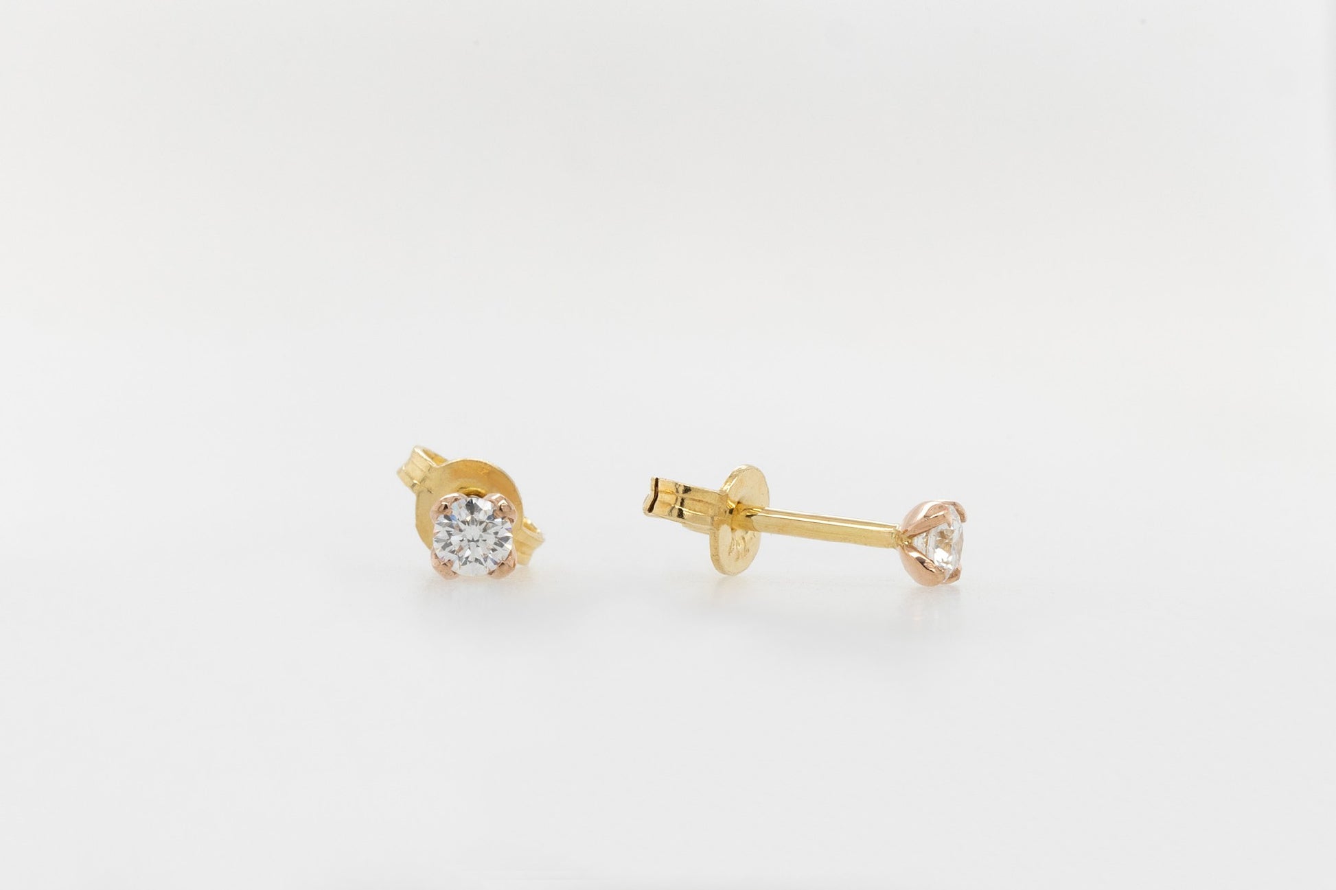 Diamond Petal Studs 0.10ct