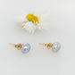 Keshi Pearl Stud Earrings