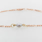 Keshi Abrolhos Pearl Figaro Bracelet 19cm