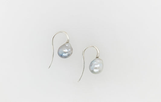 Pearl Baroque Hook Earrings