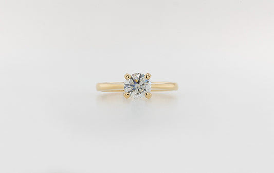 Engagement Ring 0.90ct Solitaire 