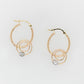 Keshi Rings Hoop Earrings