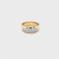 Diamond Two-Tone Wedding Eternity Ring