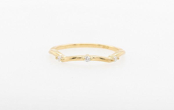 Wedding Ring 3 Diamonds